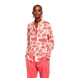Scotch & Soda Tropical Print Blouse